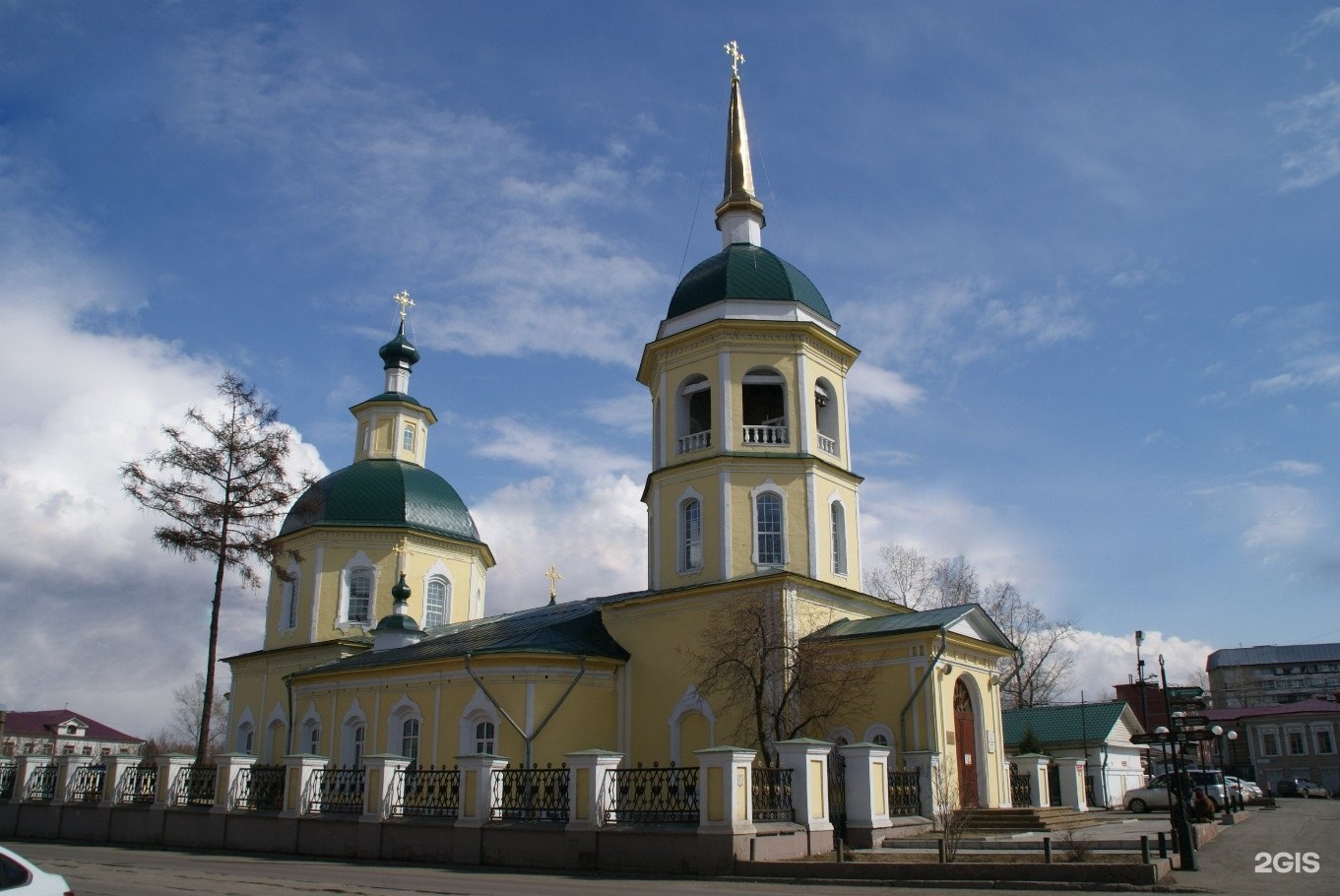 Спасо-Преображенский храм Иркутск