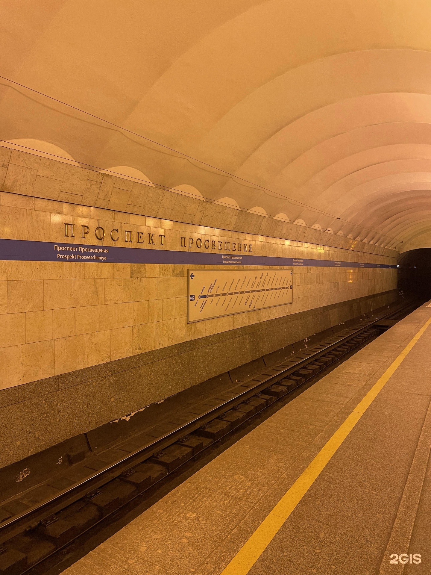 станция метро проспект просвещения