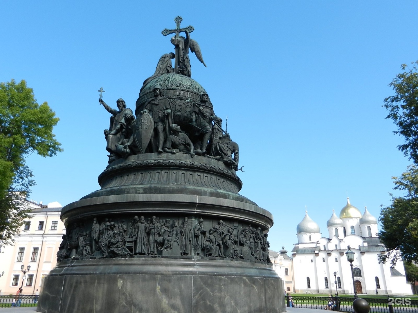 Монумента «тысячелетие России» в Новгороде (1859-1862)