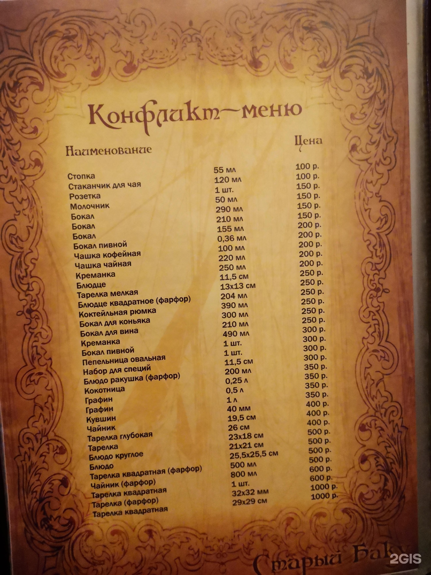 ресторан баку в новомосковске