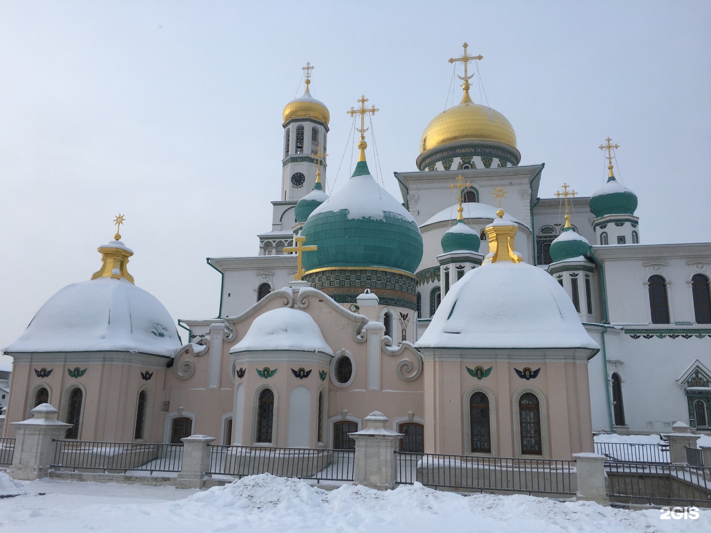 Храм Константина и Елены вид сверху