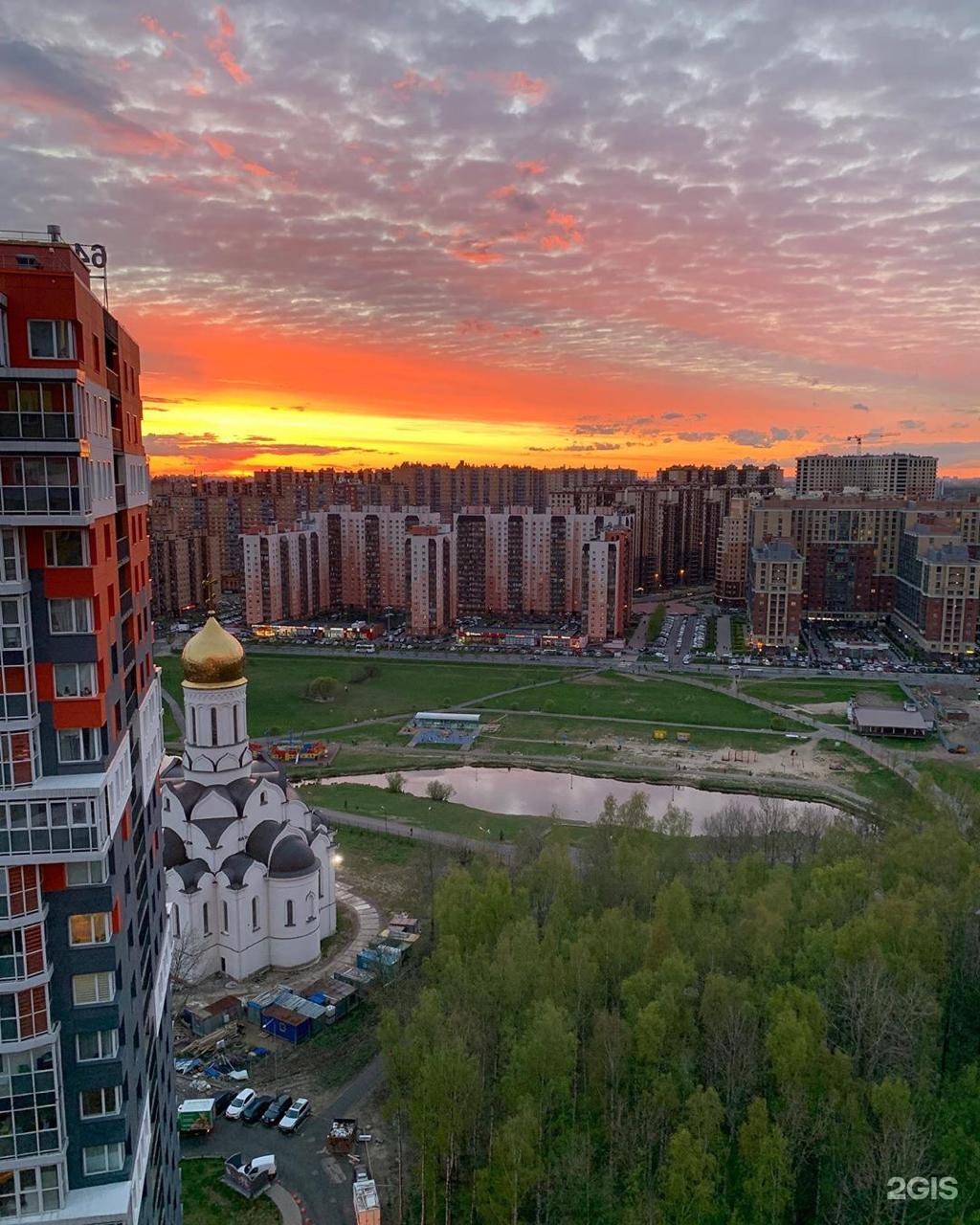 Ленинградская 2 фото. Церковь Святого апостола и евангелиста Иоанна Богослова, Кудрово.