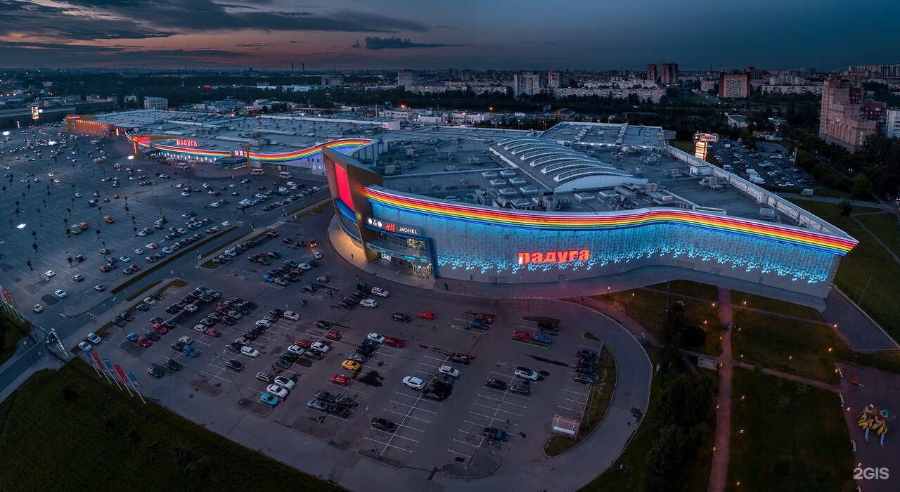 Торговые центры в санкт петербурге карта