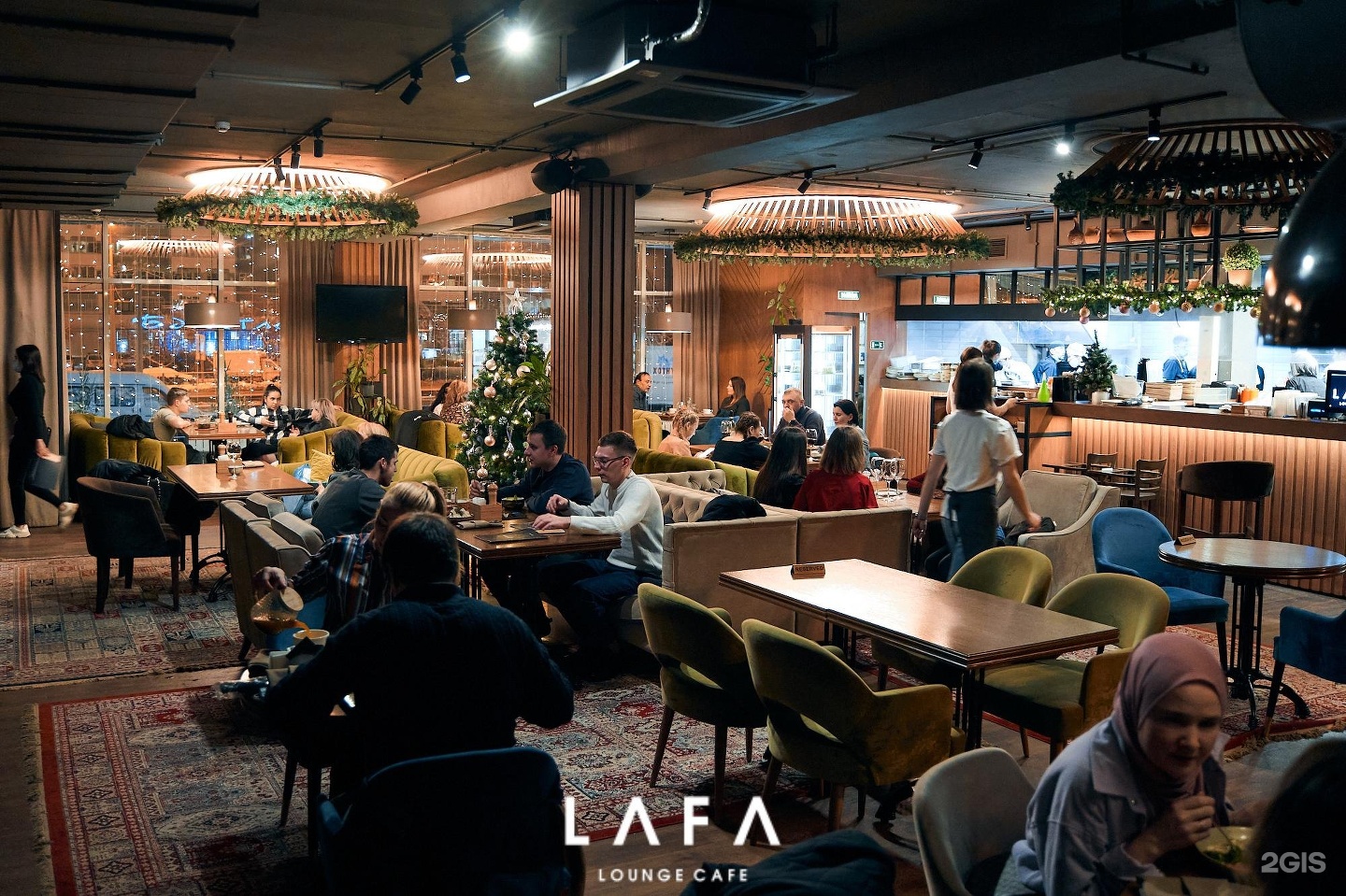 Panorama: Lafa Laundzh, restaurant, City of Kazan, Chistopolskaya Street, 33В - 