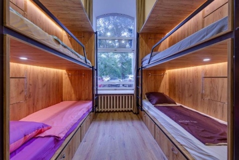 Москва: Капсульные отели Rooms hostel