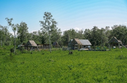с. Паратунка: Отель Камчатка Шале
