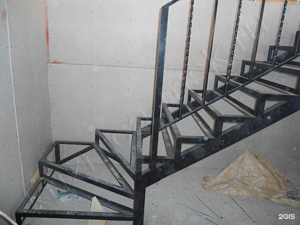 лестницы сварные из металла фото