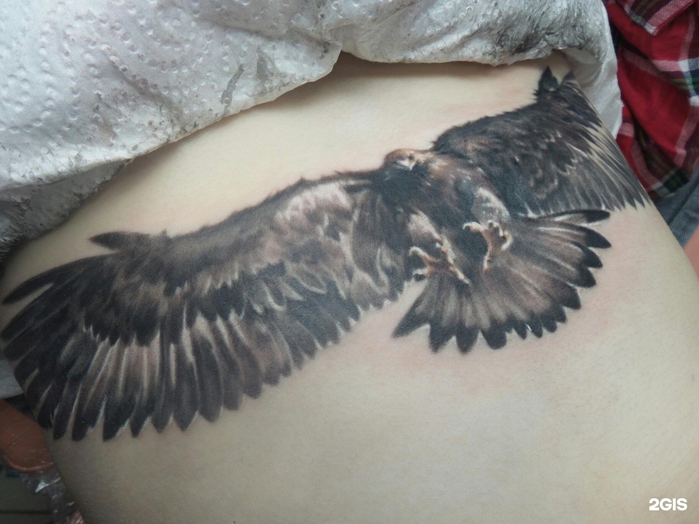 Татуировка парящий Орел
