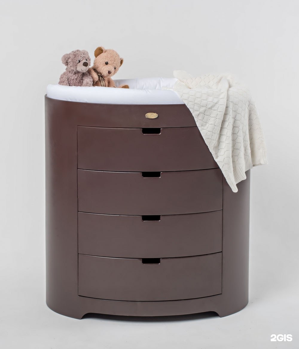 Овальный комод COMFORTBABY 2в1