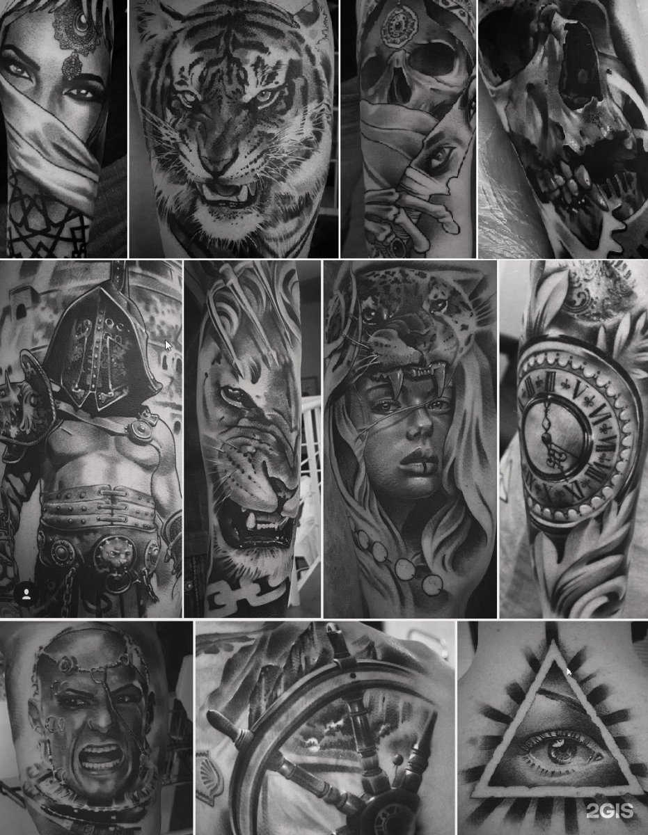 Эскизы татуировок в стиле реализм