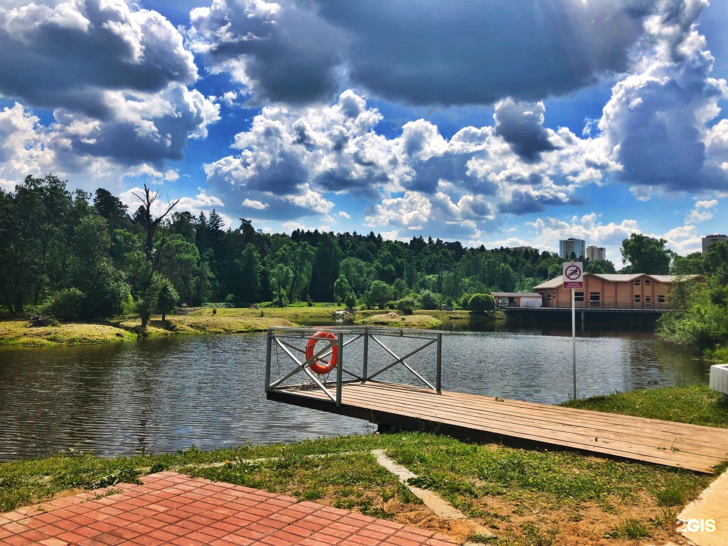 москва река в звенигороде