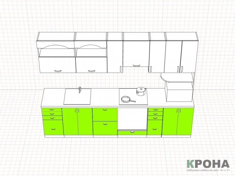 Крон кухни. Кухня прямая расстановка мебели. Расстановка прямой кухни. Кухня прямая расстановка. Кухня прямая расположение мебели 3,5 м.