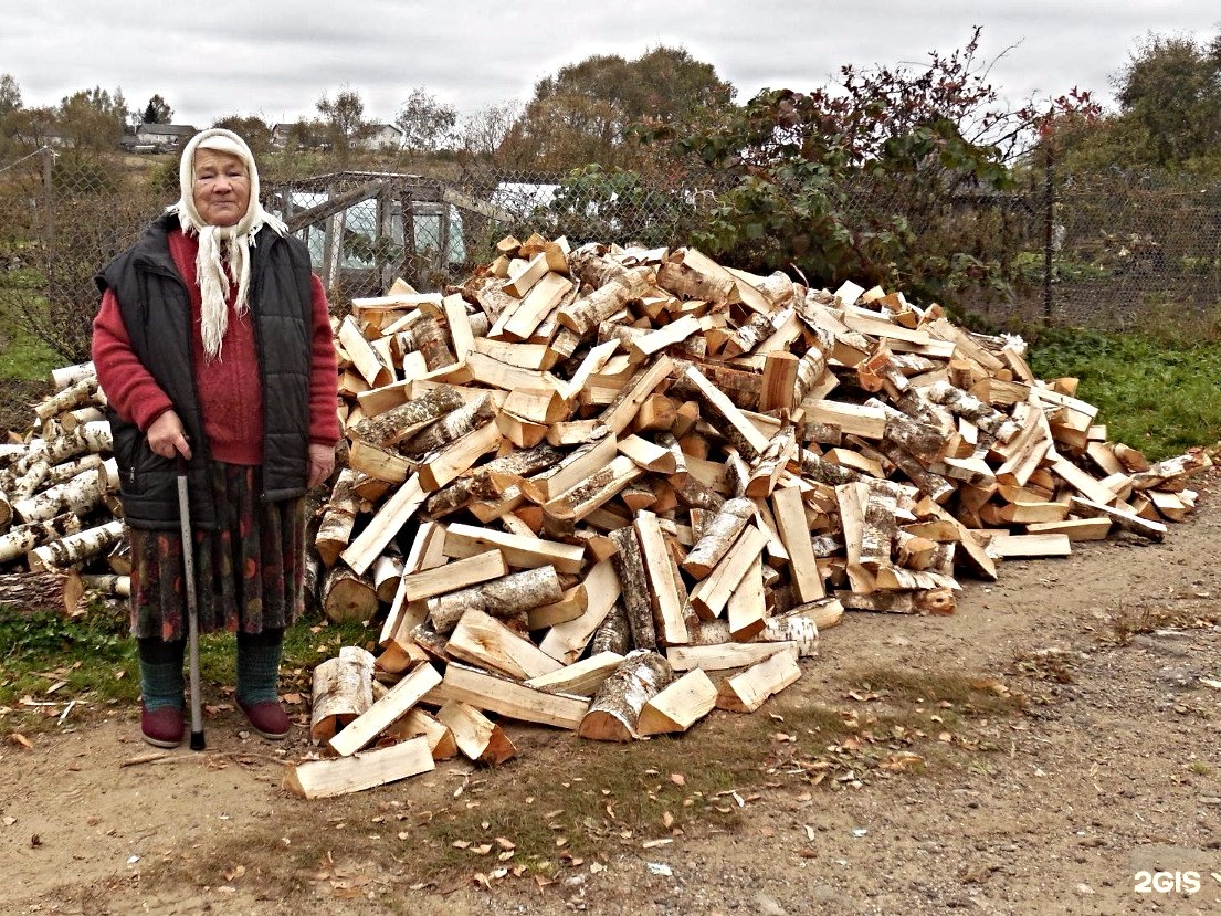 Купить дрова бабушке. Дрова. Бабушка с дровами. Человек с дровами. Заготовка дров.