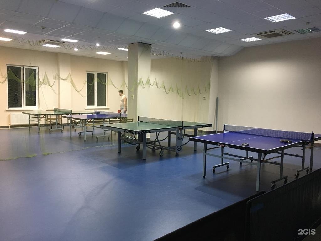Центр настольного тенниса на Лермонтова 297 а в Иркутске.