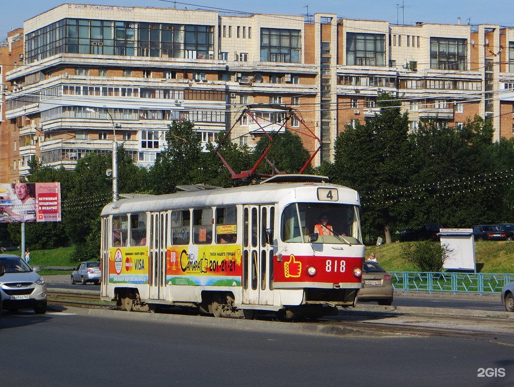 Трамвай 4 самара маршрут