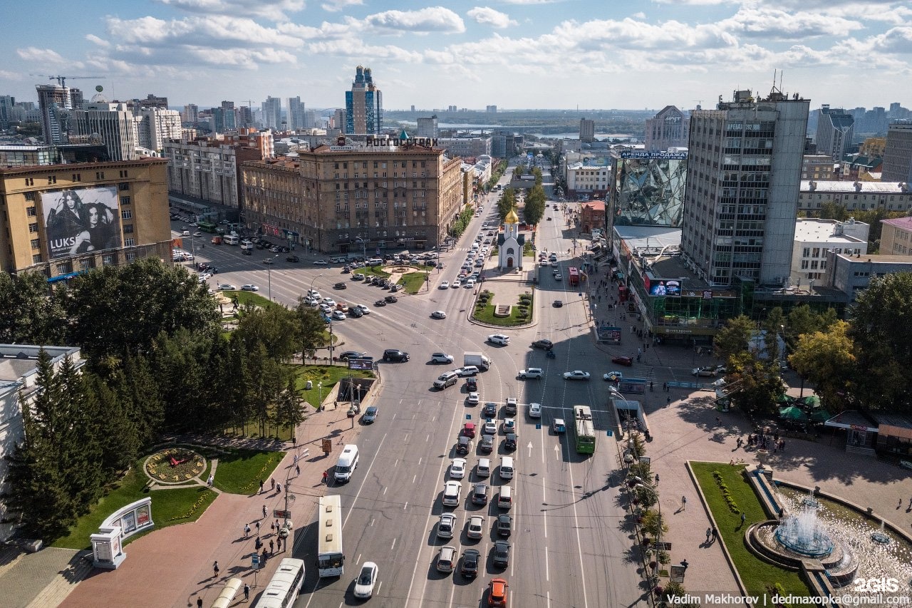 Главная улица новосибирска фото