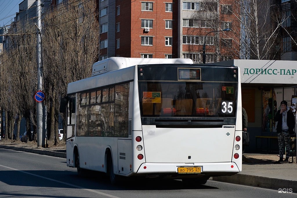 35 маршрутка чебоксары схема