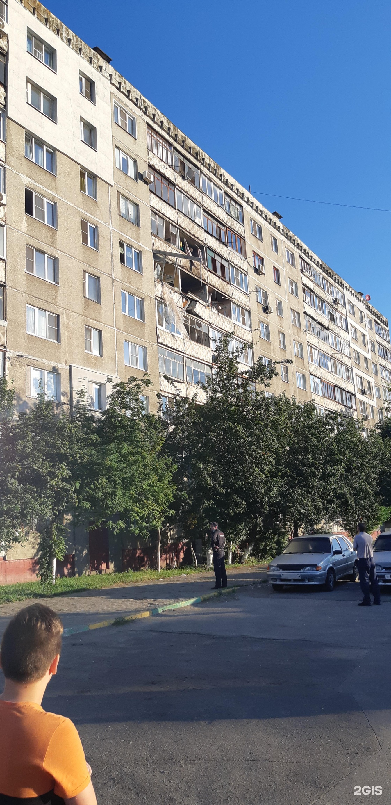 Взрыв газа на Краснодонцев 17