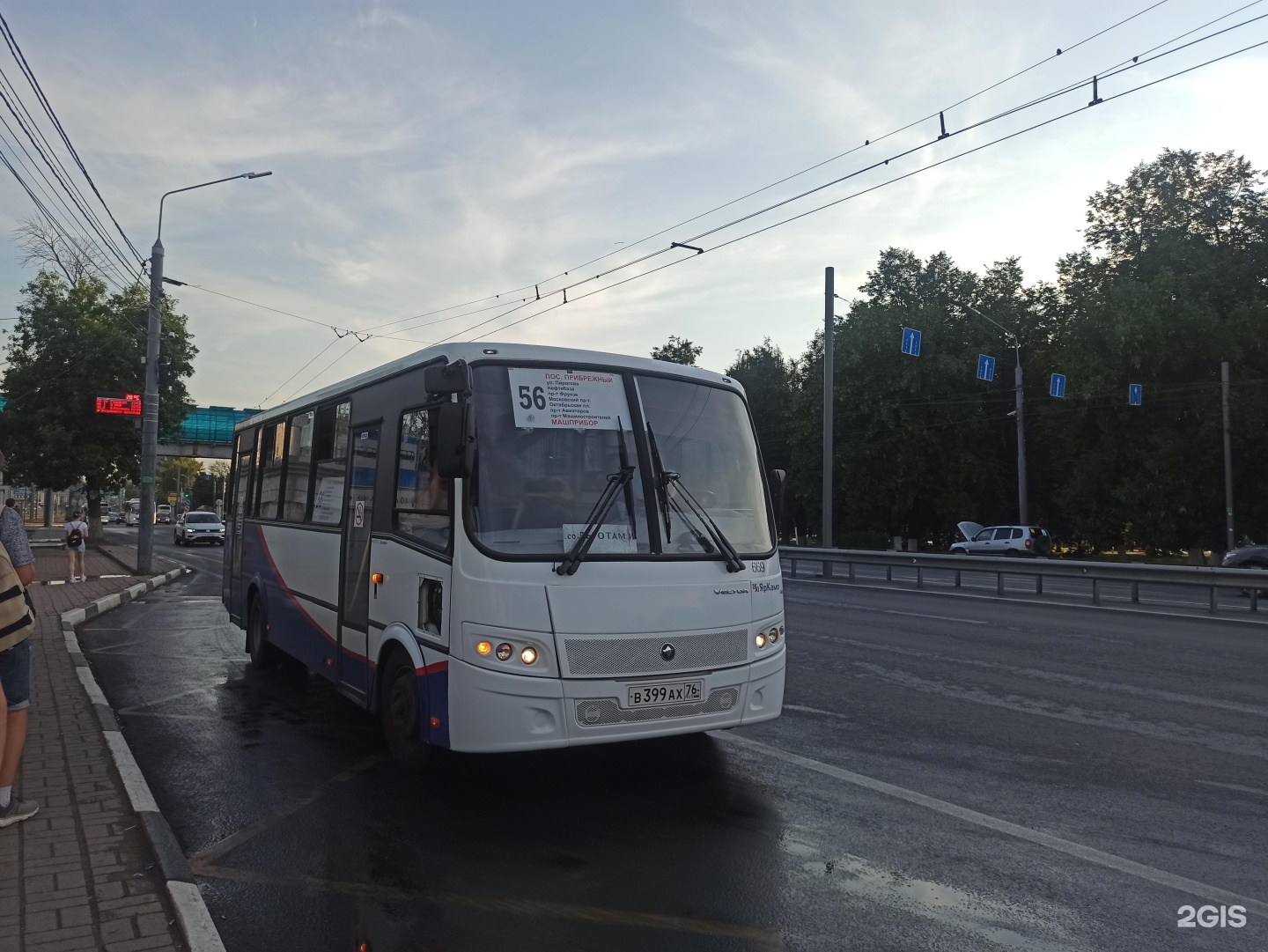 56 автобус ярославль остановки
