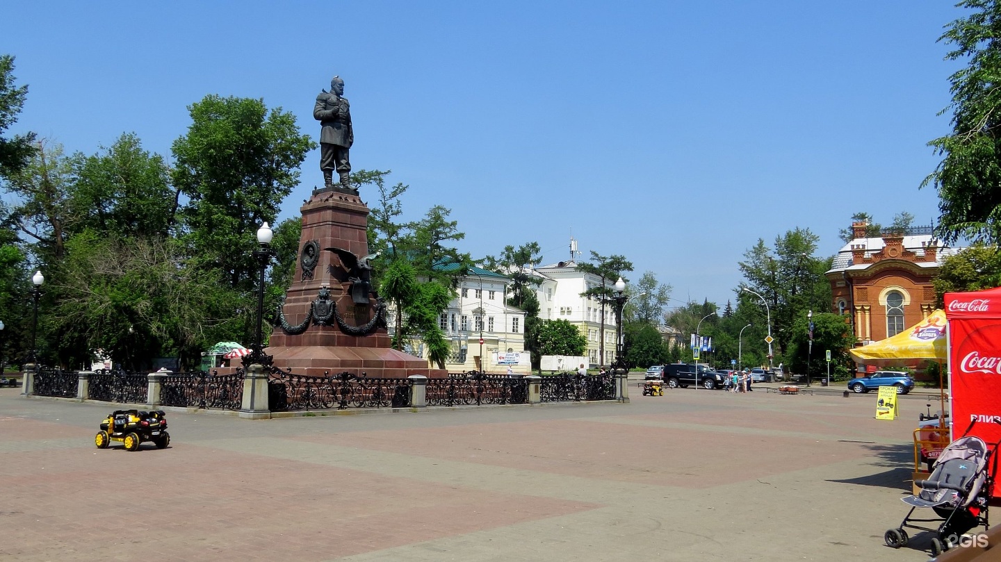 площадь графа сперанского иркутск