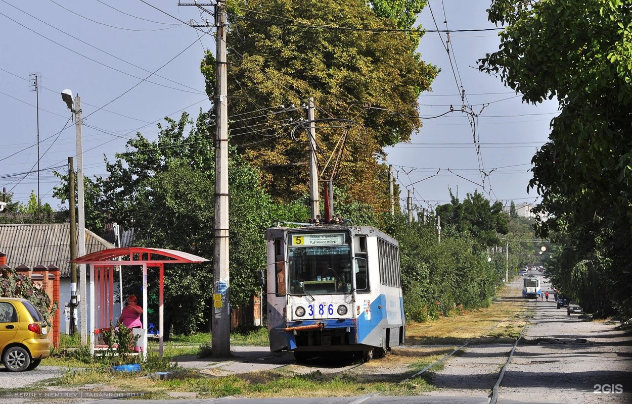 Карта таганрога с остановками общественного транспорта