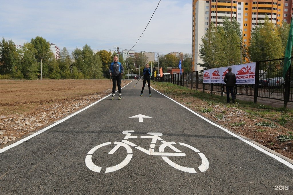 Стадион в Затоне Уфа