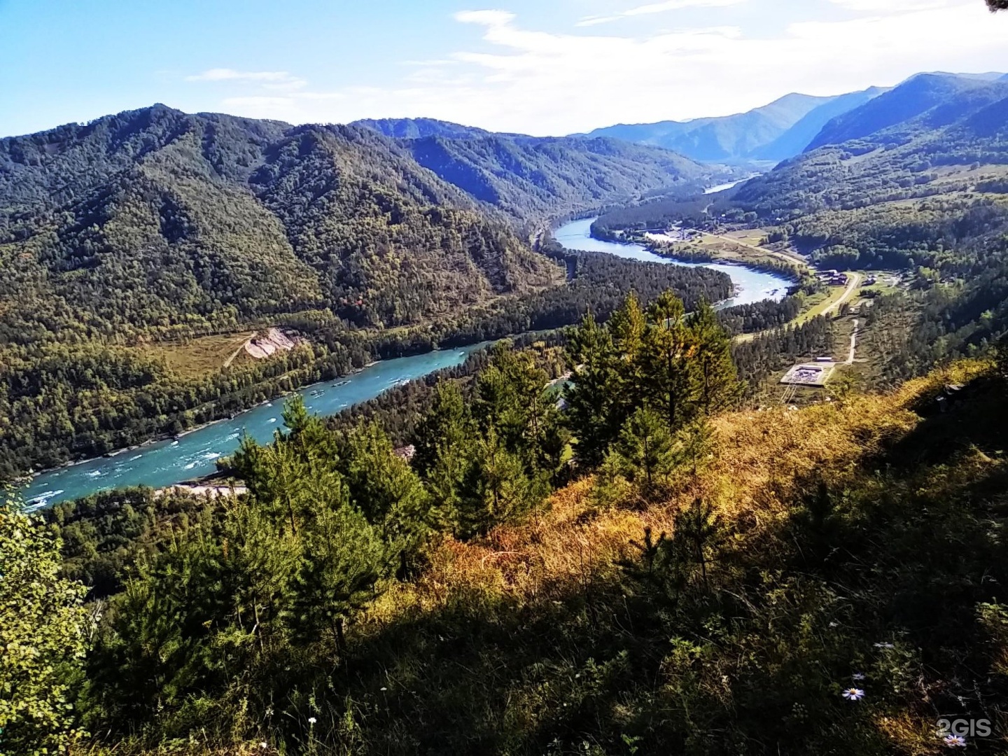 Горно алтайск соузга карта