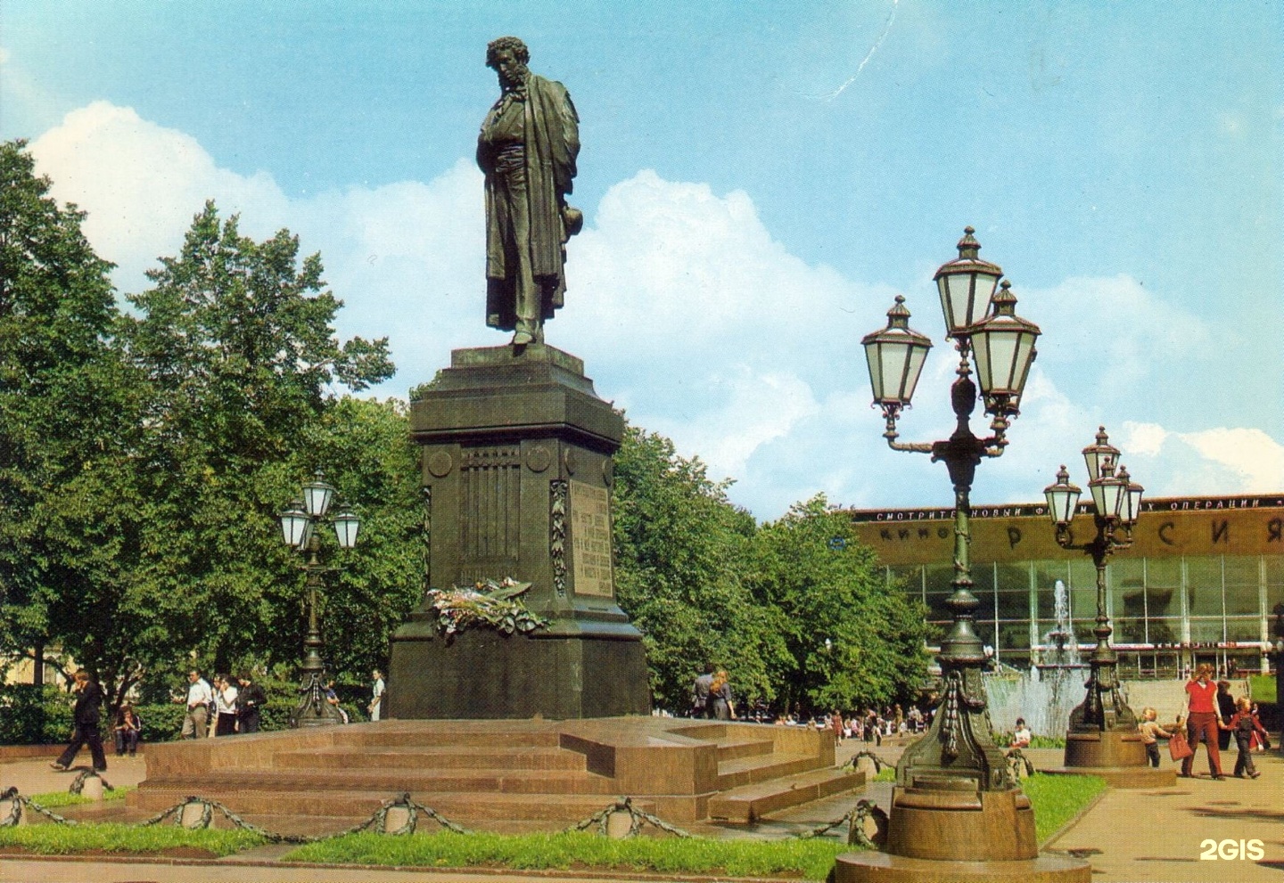 памятник а с пушкину в москве