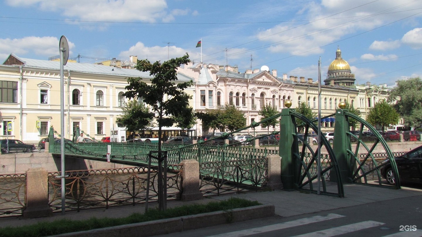 почтамтский мост в санкт петербурге