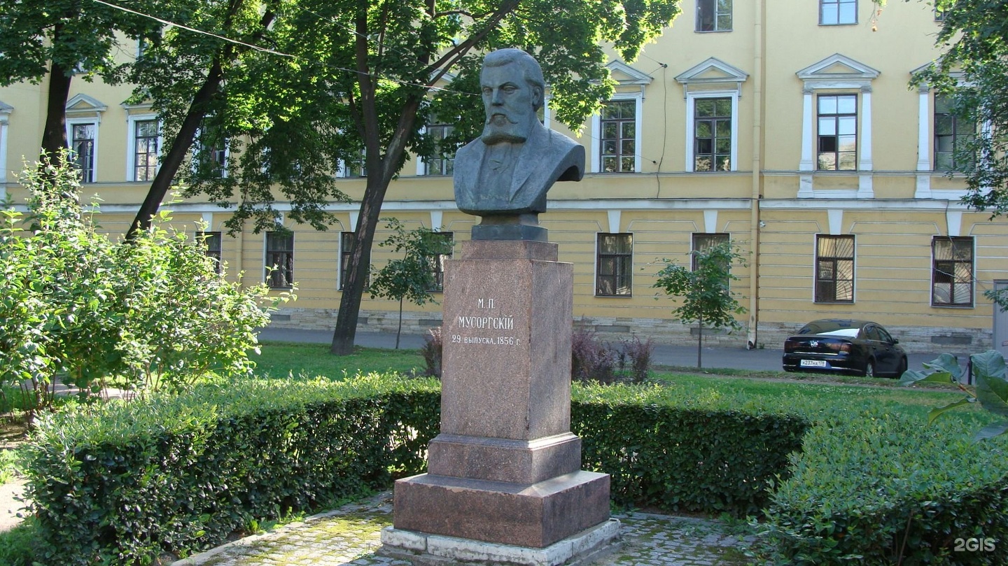 Памятники Мусоргскому в СПБ