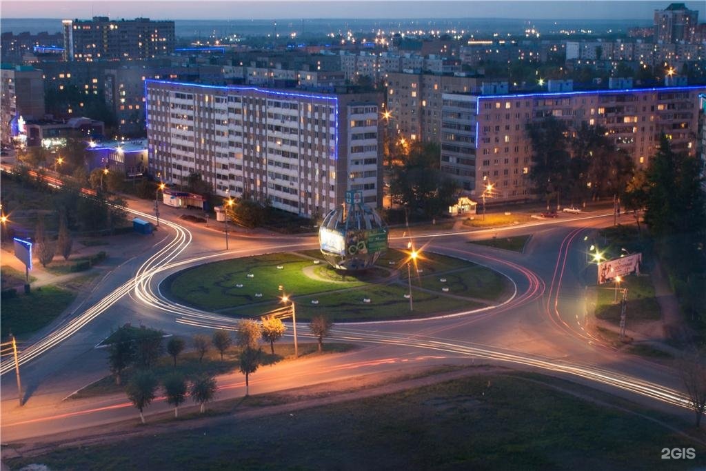 Оренбург р н дзержинский. Ночной Новокуйбышевск.