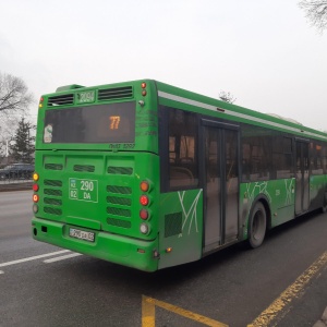 077 автобус в Екатеринбурге - маршрут на карте c остановками.