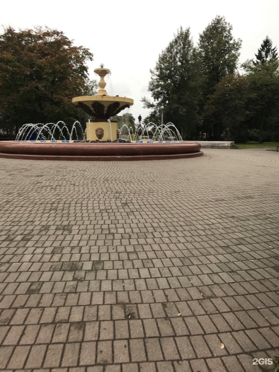 череповец комсомольский парк фонтан