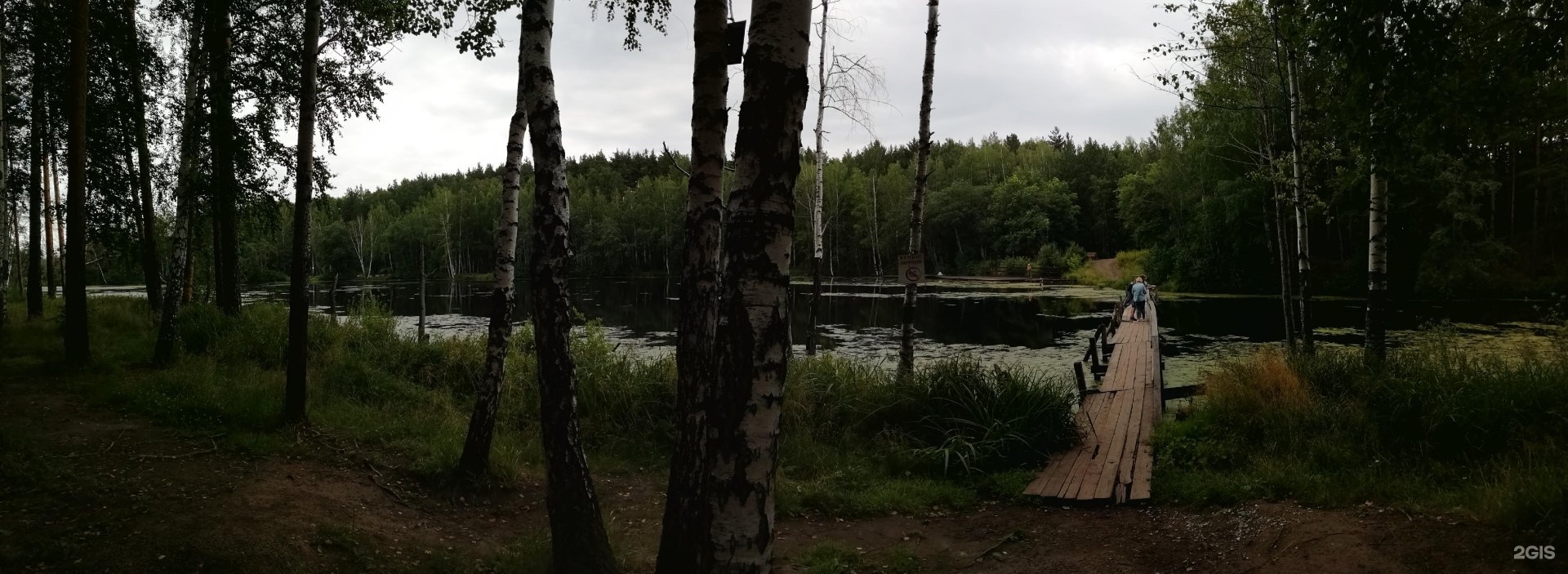 Озеро Щучье Калиновский лесопарк