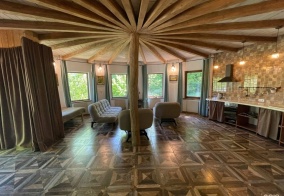 Коттедж Круглый дом в горах в Геленджике