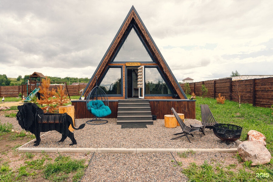 Емельяновский район: Глэмпинг Hut house