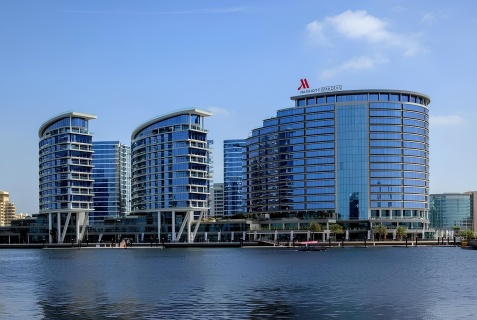 Dubai: Отель Marriott Marquis