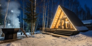 Солнечногорск городской округ: Глэмпинг Берёзовая роща