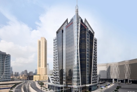 Dubai: Отель Movenpick Hotel Apartments Downtown Dubai