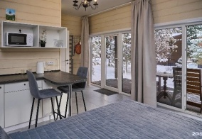 Отель Манжерок шале в Республике Алтай