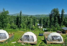 Глэмпинг Горыныч в Республике Алтай