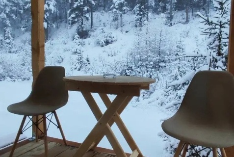 Акташ: Глэмпинг Зеленый колобок