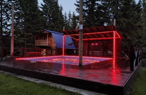 Манский район: Турбаза Раухова мельница