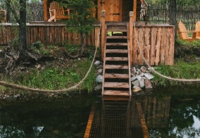 Глэмпинг Khan Glamping Goloustnoye в Иркутской области